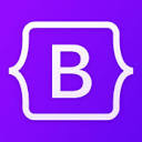 A favicon of Bootstrap