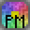 A favicon of PocketMine